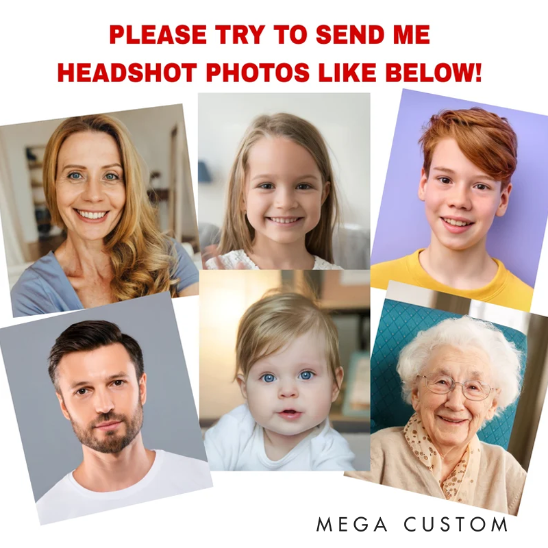 Personalized Cartoon Photographer Portrait Photographer Gift