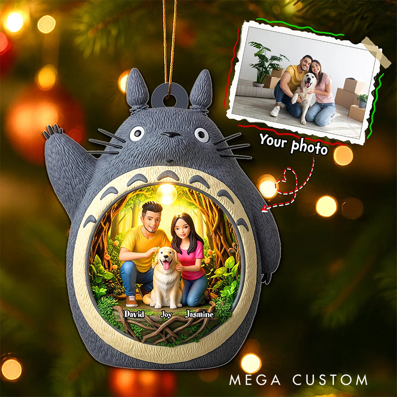 Personalized Cartoon Photo Movie Fan Acrylic Ornament Movie Christmas Gift Film Xmas Gift Christmas Decor