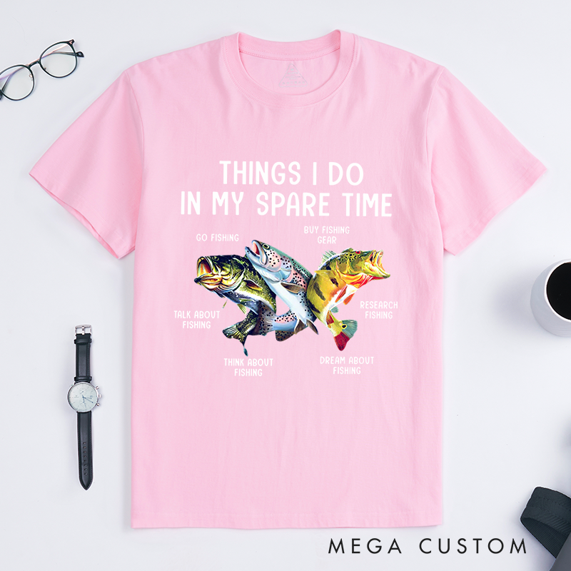 Personalized Funny Fishing T-Shirt Fishing Lover Gift Perfect Gift for Fishing Lovers Ideal for Outdoor and Casual Wear