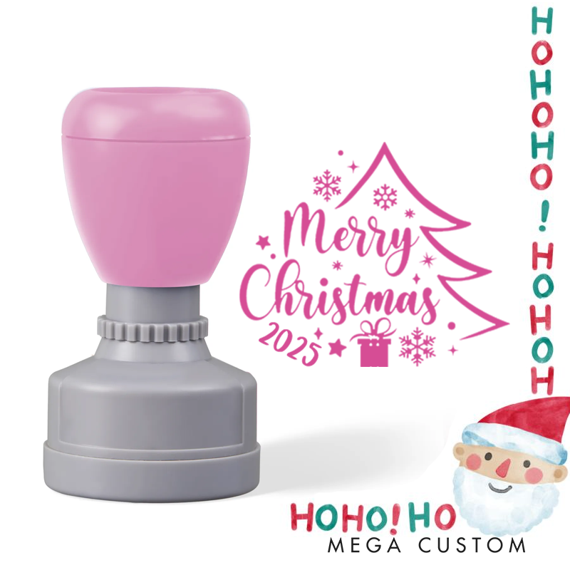 Personalized Christmas Tree Stamp Christmas Gift for Kids Christmas Toddler Gifts