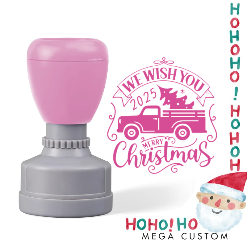 Personalized Merry Christmas Stamp Christmas Gift for Kids Christmas Toddler Gifts