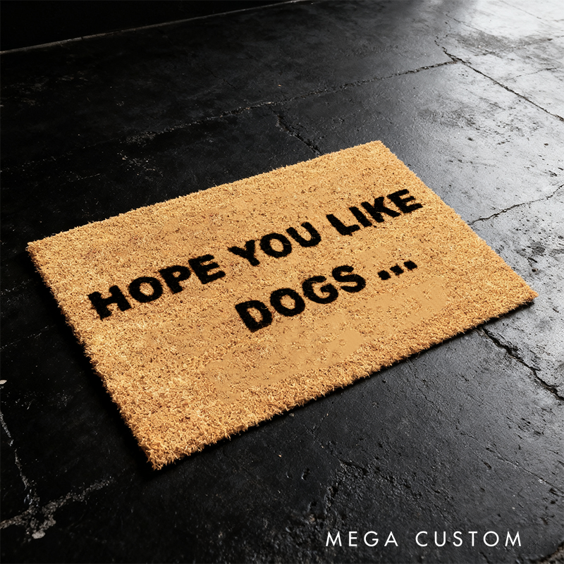 Personalized Funny Custom text Doormat for Home Gift