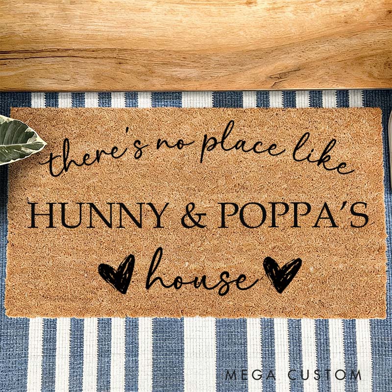Personalized There's No Place Like Grandma and Grandpa's House Grandparents Gift Mother's Day Gift Grandparents Day Gift Father's Day Gift Welcome