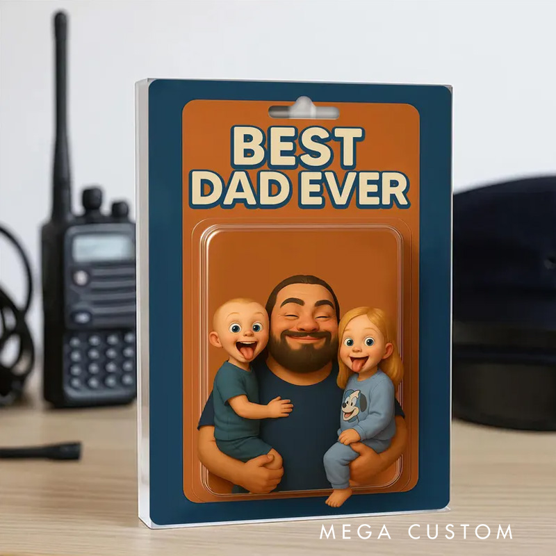 [Copy]Personalized It's Not A Dad Bod It's A Father Figure Custom Photo Acrylic Block Plaque Funny Father's Day Gifts Gifts for Dad Husband