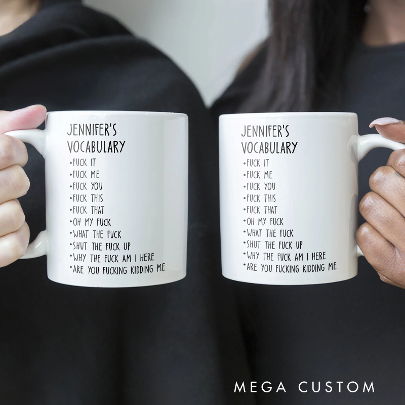 Personalized Humor Mug Custom Funny Cup for Friends Yourself Geek Nerd Gift