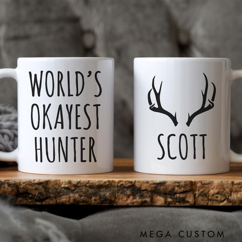 Personalized Hunting Mug Custom Hunting Coffee Mug Funny Hunting Cup Coffee Cup