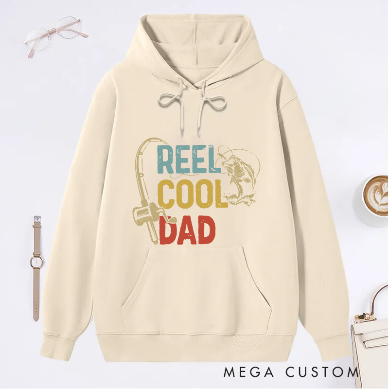 Personalized Funny Fishing Sweatshirt Daddy's Fishing Buddy Hoodie Fathers Day Gift Comfortable Gift for Dad Grandpa Fishing Lovers Perfect for Father’s Day or Outdoor Adventures