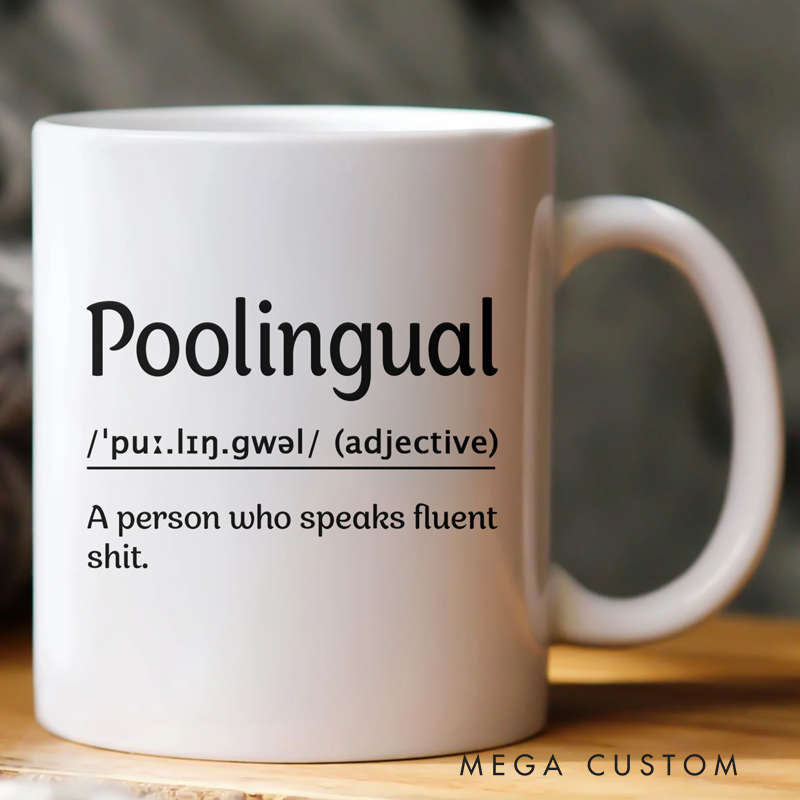 Personalized Funny Mug Word of the Day Version 2 Elephant Gift Exchange Gifts 