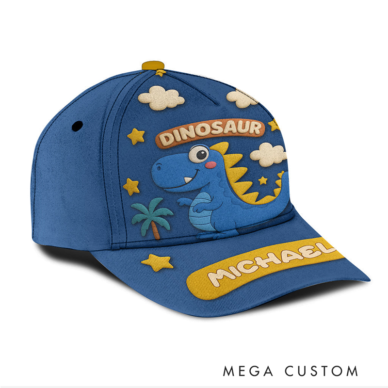 Personalized Cute Dinosaur Kid Classic Cap Children's Gift Birthday Gift Party Gifts