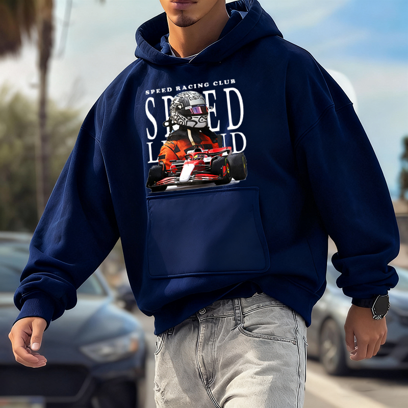 Personalized Hoodies with Racing Car Design Perfect Gift for Racer and Racing Lovers