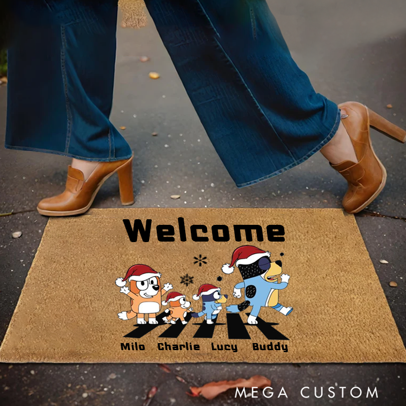 Personalized Name Doormat Welcome You Doormat Housewarming Door Mat