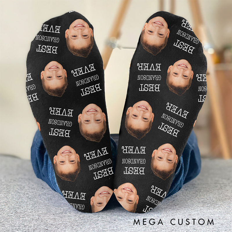 Personalized Face Socks Kids Birthday Gift