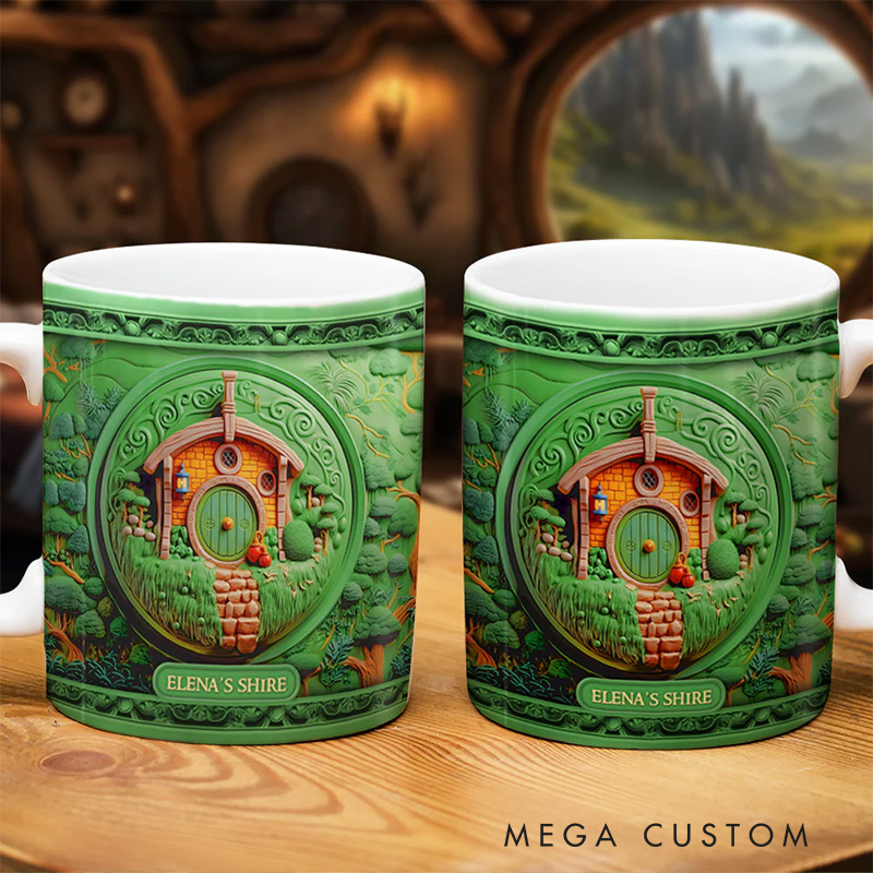 Personalized 3D Effect High Fantasy Adventure Mug Film Mug Movie Lover Gift for Friends Birthday Gift