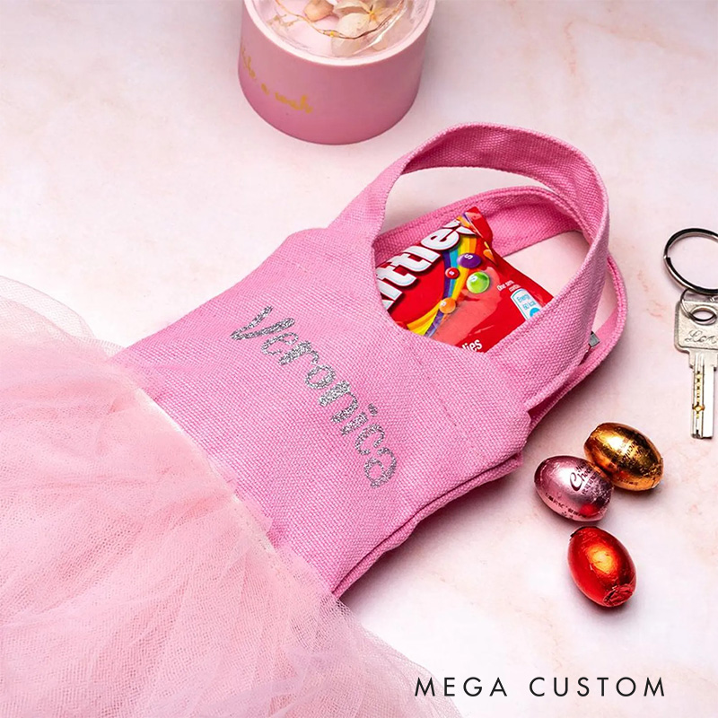 Personalized Mini Tutu Tote Bag with Name Perfect Birthday Gift for Ballet Lovers and Girls