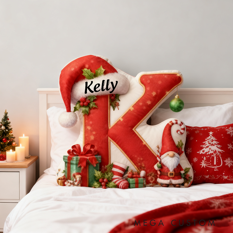 Personalized Colorful 26 Letters Pillow Personalized Alphabet Decor for Tree and Home