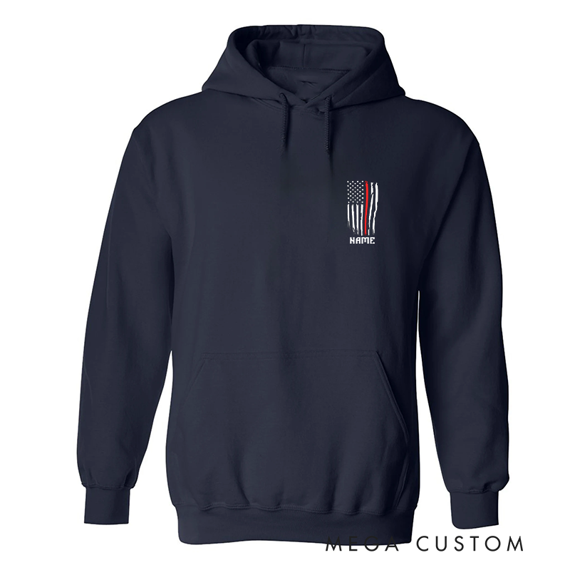 Personalized Firefighter Hoodie Funny I Am So Hot Design Gift for Firefighter Partners and Spouses