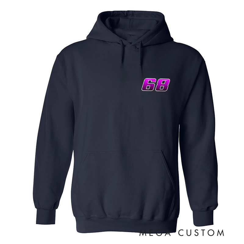 Personalized Dirt Bike Hoodie with Custom Number and Graphic Design Perfect Gift for Motocross Enthusiasts