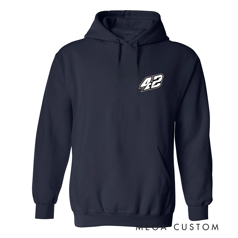 Personalized Sportbike Hoodie with Custom Number and Rider Graphic Perfect Gift for Motorcycle Racing Enthusiasts