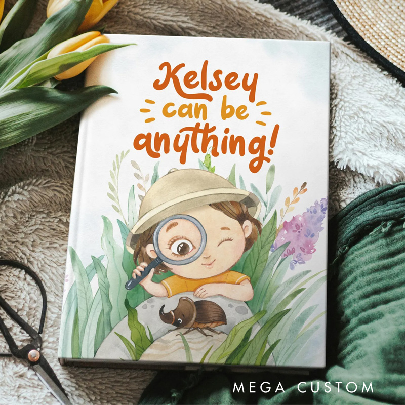 Personalized You Can Be Anything Bedtime Storybook Storybook with Name for Children kids Boy Girl Grandchild Birthday Gift Christmas Gift