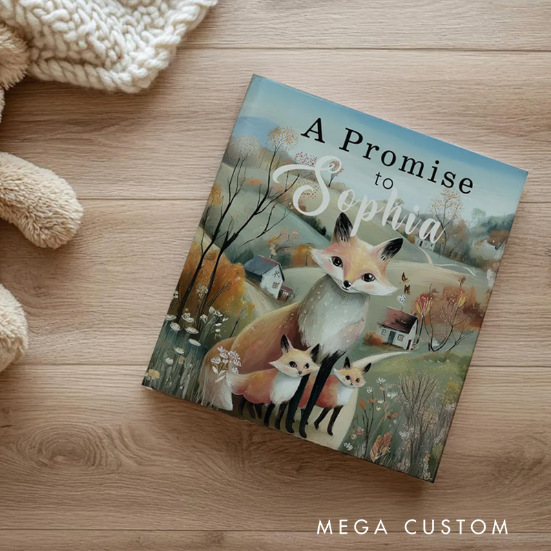 Personalized a Promise to Children’s Book Illustrated Woodland Animal Adventure Bedtime Storybook with Name for Kids Boy Girl Grandchild Birthday Gift Christmas Gift