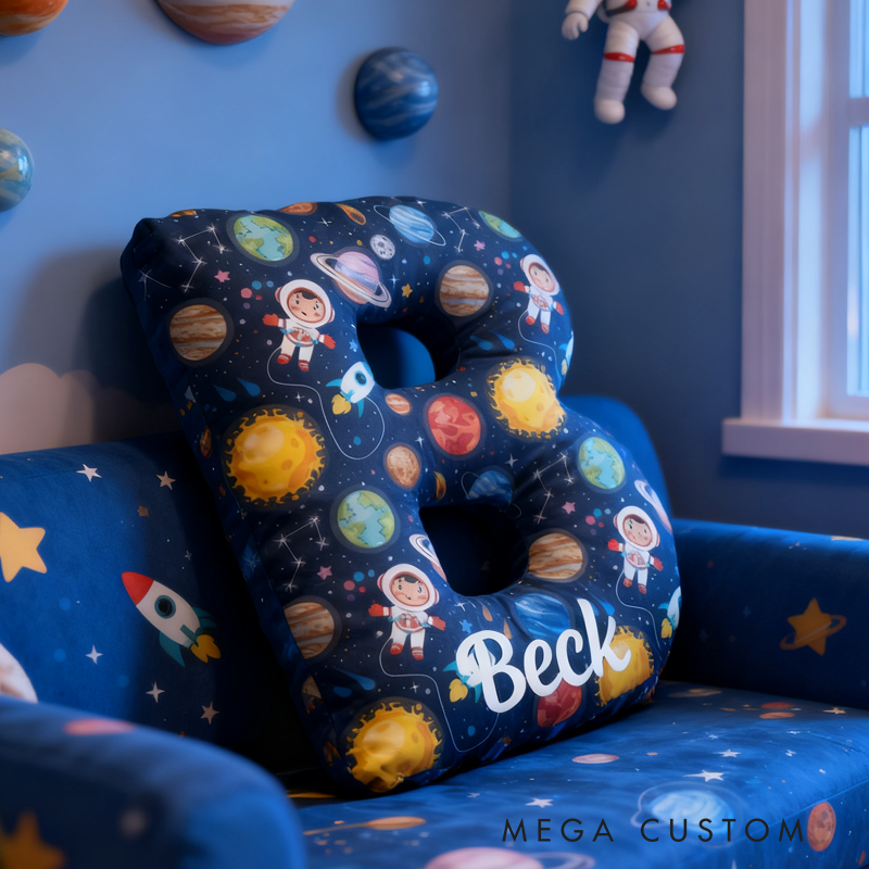 Personalized Solar System Pillow Science Space Astronomer Pillow Funny Planet Pillow Gift Astronomy Universe Lover