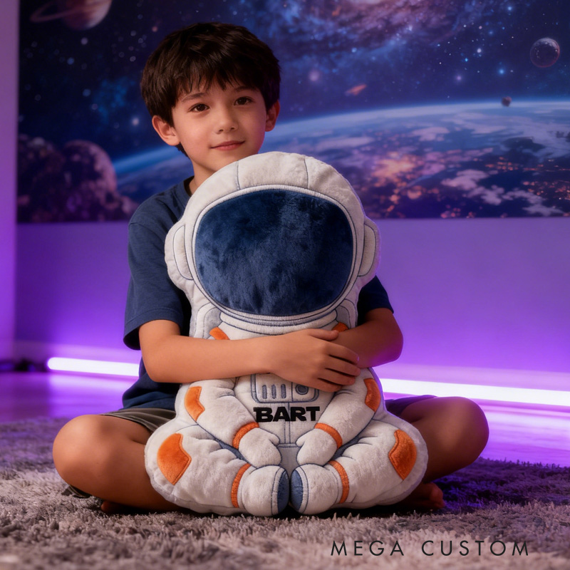 Personalized Outer Space Pillow Space Enthusiasts Pillow for Kid Children's Room Decorative Cushions