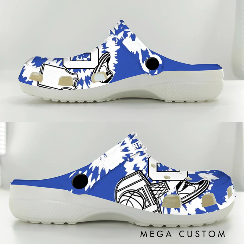 Personalized Basketball Crocs with Custom Name and Number for a Standout Look