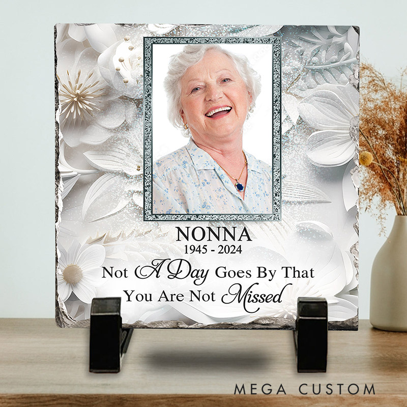 Personalized Memorial Stone I'm Always With You Sympathy Gift Slate Grave Marker Keepsake Bereavement Gift 