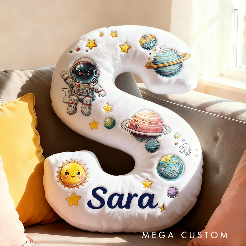 Personalized Astronaut Space enthusiasts Pillow Cosmic Planet Pillow Gifts For kid 