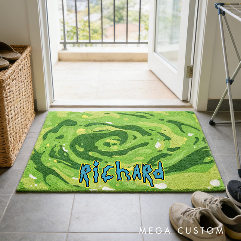 Personalized Another World Rug for Movie TV Show Doormat Movie Lover Gift for Friend Birthday Gift
