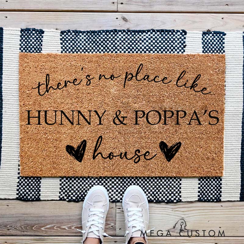 Personalized There's No Place Like Grandma and Grandpa's House Grandparents Gift Mother's Day Gift Grandparents Day Gift Father's Day Gift Welcome