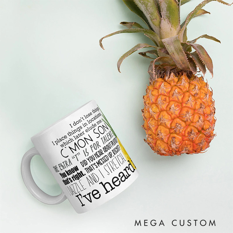 Personalized TV Show Quotes Mug TV Show Mug Movie Lover Gift for Friend Birthday Gift