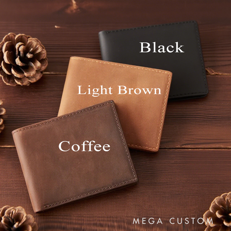 Personalized you are Faith Cross Bibel Verse Leather Bifold Wallet with Custom Name Christian Pocket Wallet Religious Gift for Men Dad