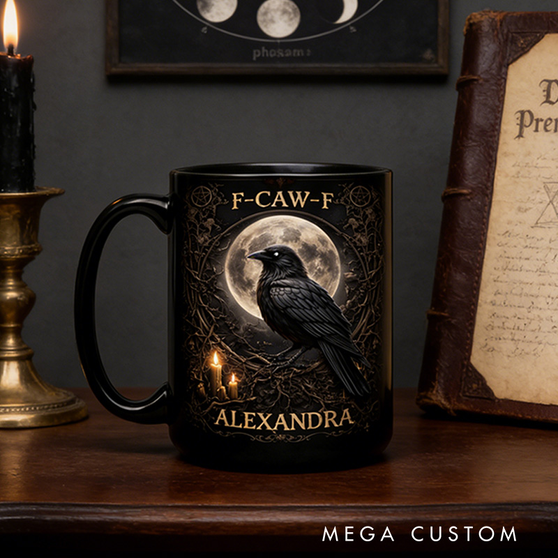 Personalized F-CAW-F Magical Mug Coffee Mug Magic Lover Mug Witchcore Gift Coffee Mug