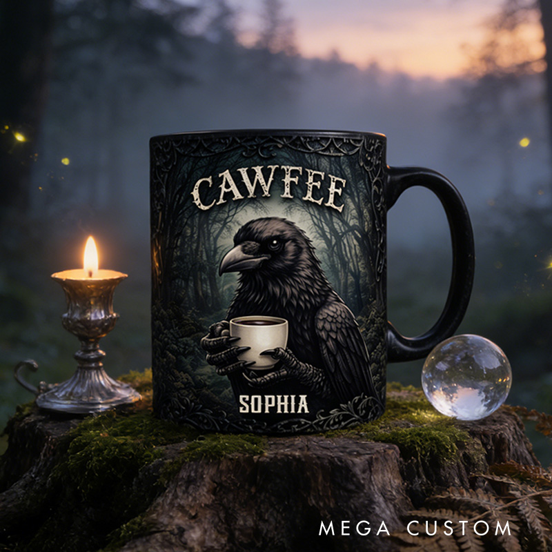 Personalized CAWFEE Magical Mug Coffee Mug Magic Lover Mug Witchcore Gift Coffee Mug