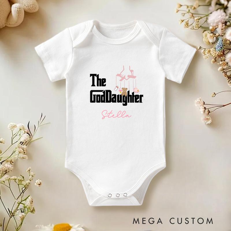 Personalized The Goddaughter Cute and Unique Godparent Gift Baby Onesie  