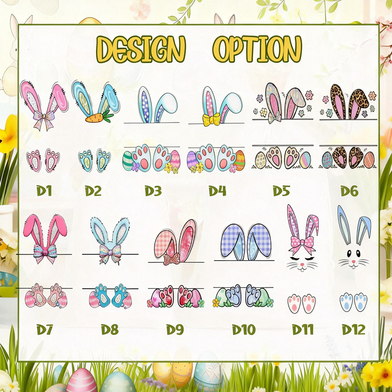 Personalized Bunny Drawstring Bags Custom Name Bunny Designs for Egg Hunts Easter Party Favors Bunny Drawstring Bags Reusable Easter Bags