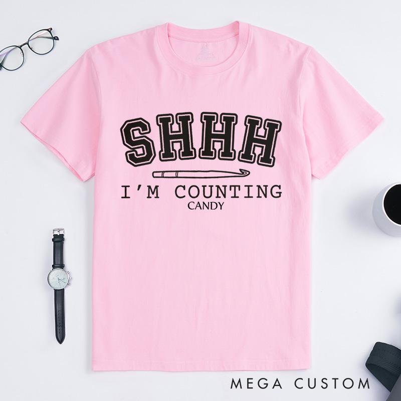 Personalized Crocheting Classic T-Shirts Crochet Lover Crewneck Gift For Artist Gift For Crafter Hobby Sweater Artist Sweatshirt Knitting