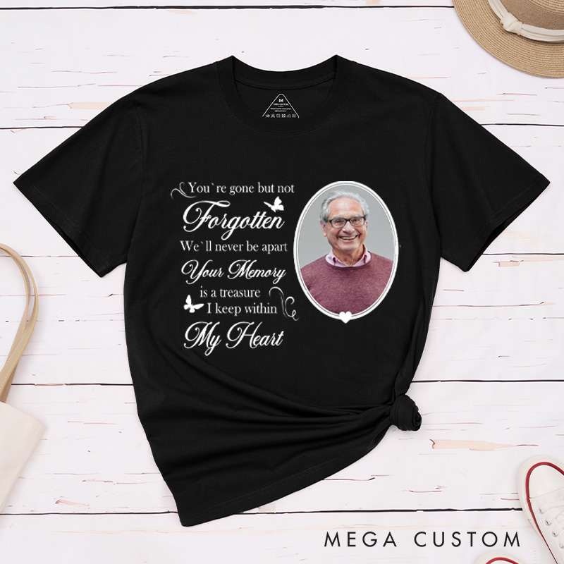 Personalized in Memory Of A Lost Loved One Shirt Custom Name And Dates Rip Shirt Rest in Heaven Tees Sympathy Gift Funeral Keepsake