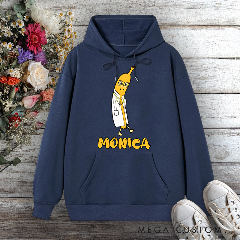 Personalized Hoodies for Nurse Doctor Banana Health with a Twist Design Hoodies International Nurse Day Gift