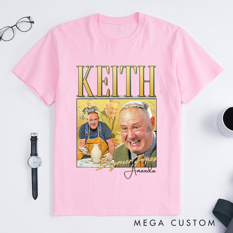 Personalized Keith Brymer Jones Tribute Classic T-Shirts for Pottery Enthusiasts 