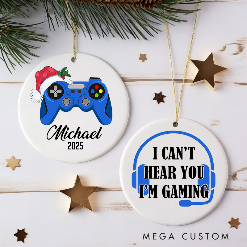 Personalized Controller Christmas Ornaments Video Game Ornaments Geek Gaming Christmas Ornament Christmas Xmas Gifts