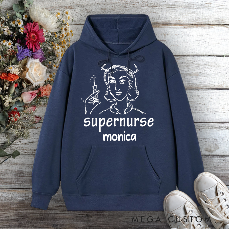 Personalized Hoodies for Nurse Super Nurse Design Hoodies International Nurse Day Gift