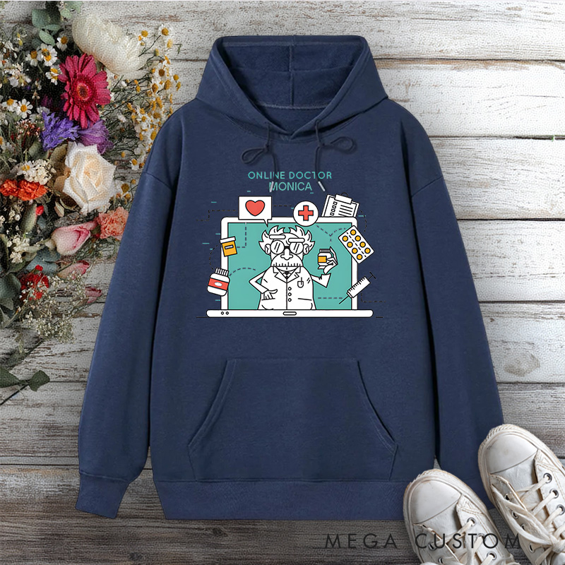 Personalized Hoodies for Nurse Online Doctor Design Hoodies International Nurse Day Gift