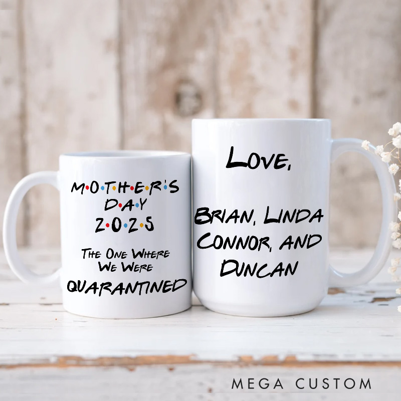 Personalized Mother's Day Friendship Mug Mother TV Show Inspired Movie Mug Mum TV Series Fan Mug Mothers Day Gift