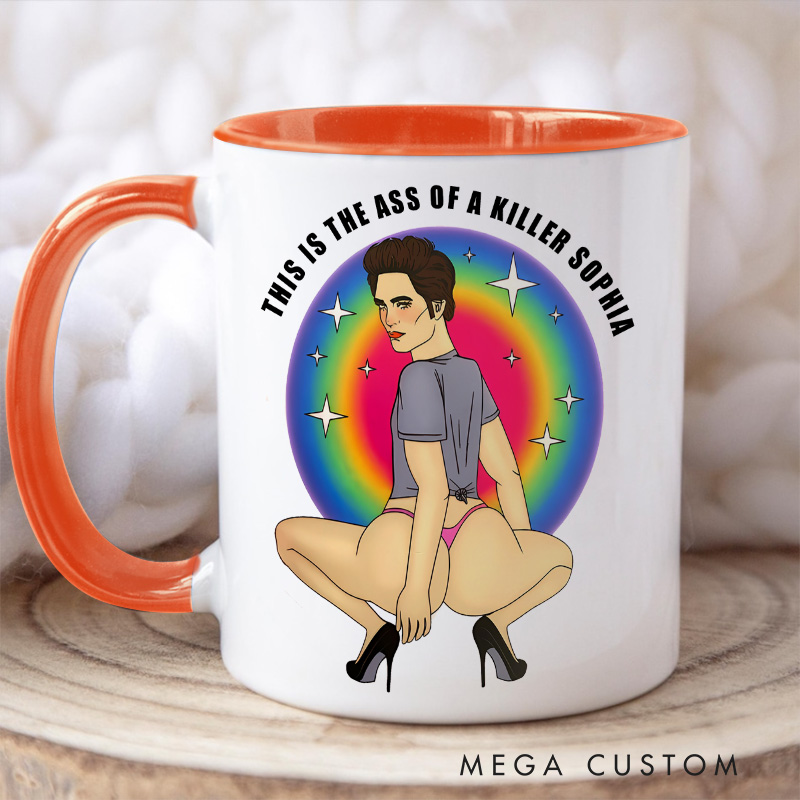 Personalized This is the A of a Killer Funny Movie Mug Vampire Movie Mug Film Fan Mug