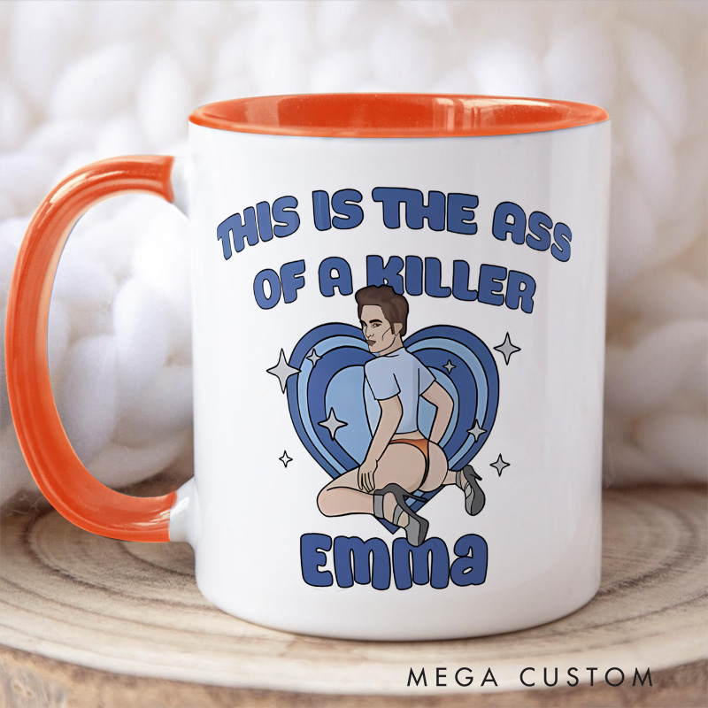 Personalized This is the Back of a Killer Funny Movie Mug Vampire Movie Mug Film Fan Mug