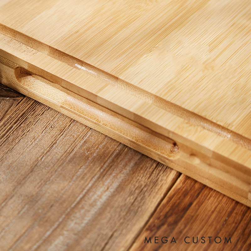 Personalized Bamboo Cutting Board Firefighter Mom Fire Dept Design Gift