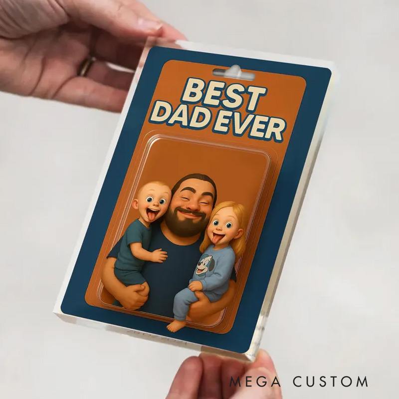 [Copy]Personalized It's Not A Dad Bod It's A Father Figure Custom Photo Acrylic Block Plaque Funny Father's Day Gifts Gifts for Dad Husband