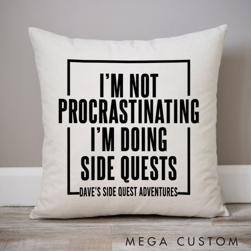 Personalized Nerd Geek Gamer Pillows Science Funny Nerd Humor Pillows Gift for Gamers